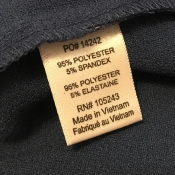 Nordstrom Bobeau Ink Blue Crepe Short Sleeve Wrap Mini Dress - Picture 9 of 9